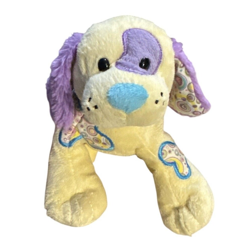 HM474 Ganz Webkinz - Jelly Bean Puppy - 10" Plush Stuffed Dog -No Code-Pre-Owned